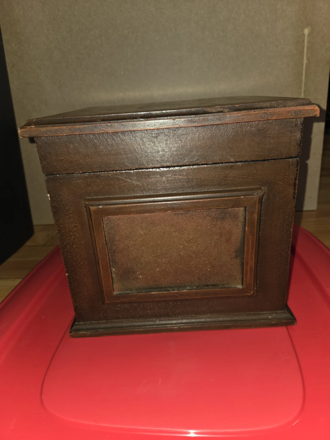 Vintage-Style Custom Wood Postcard Storage Box & Archive Chest - photo 2