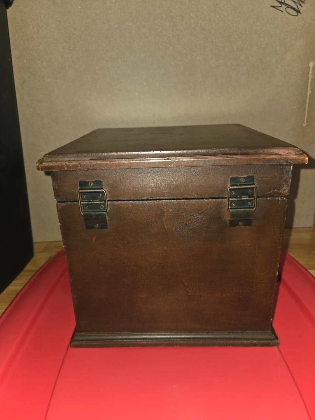 Vintage-Style Custom Wood Postcard Storage Box & Archive Chest - photo 3