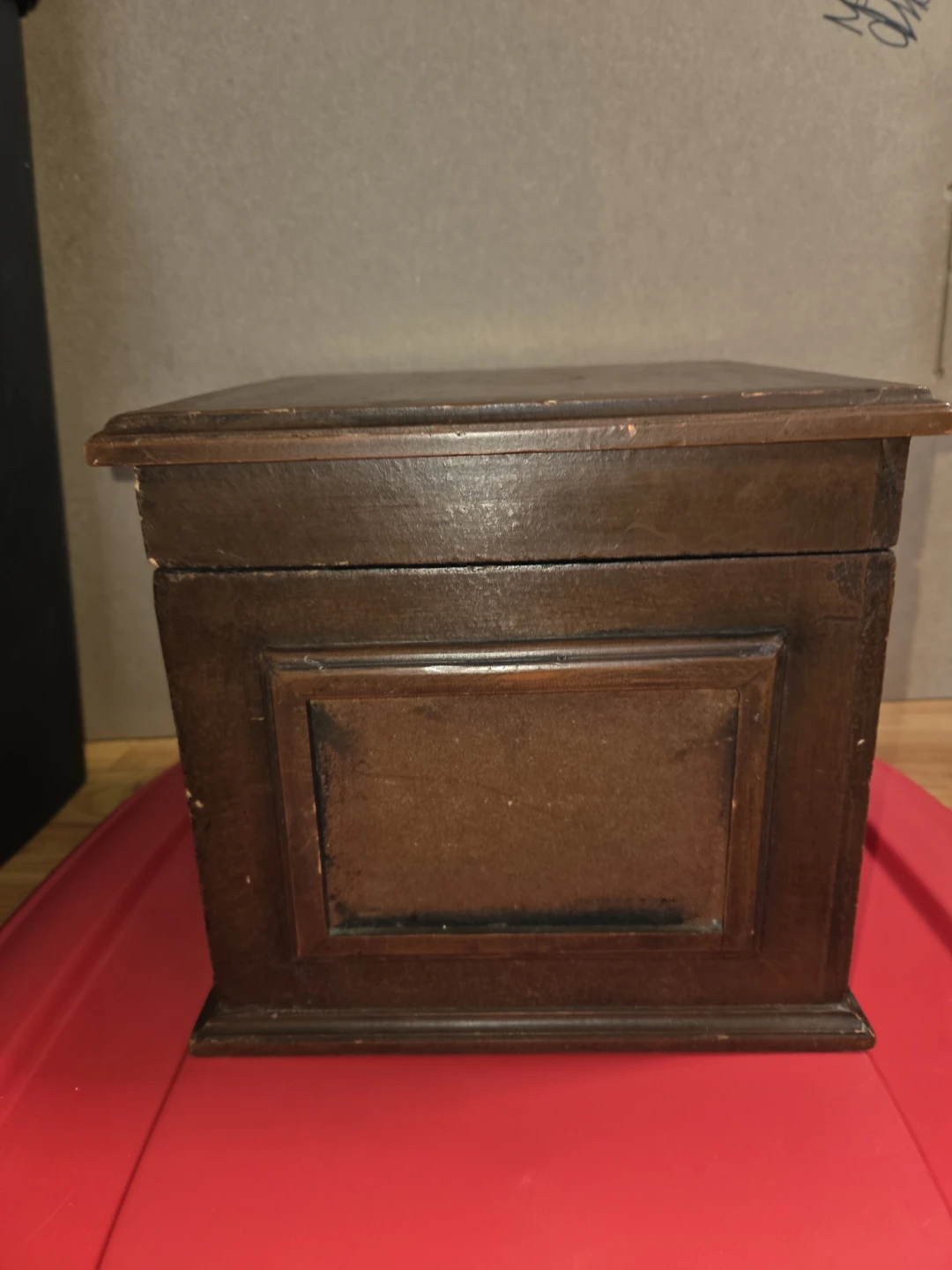 Vintage-Style Custom Wood Postcard Storage Box & Archive Chest - photo 4