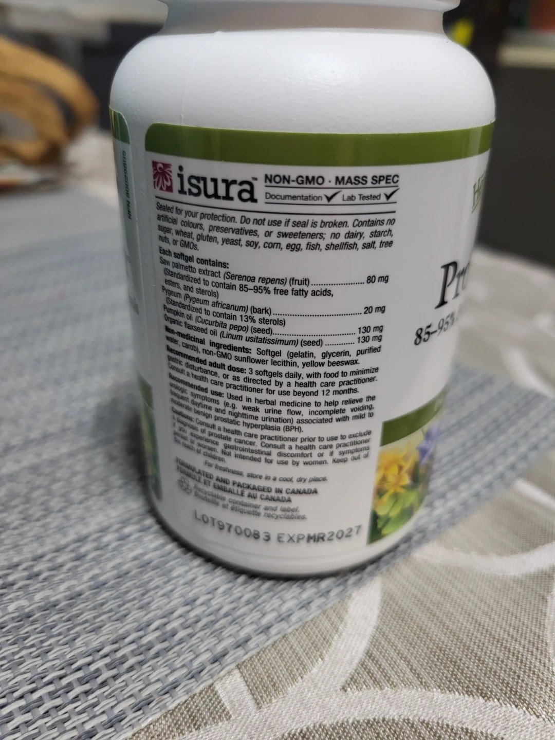 Natural Factors ProstCare 90 Softgels - photo 2