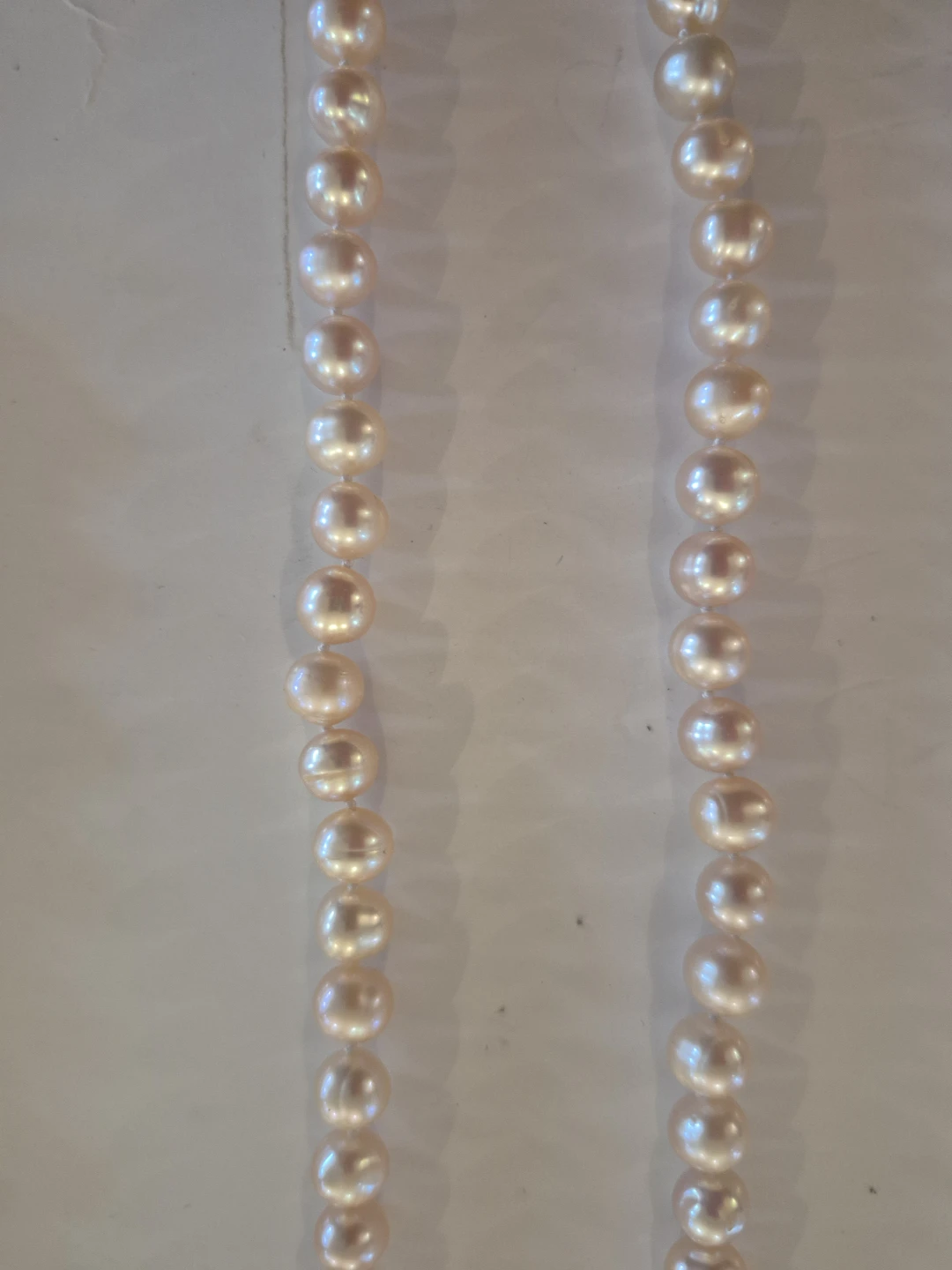 15 inch Pink Pearl Necklace