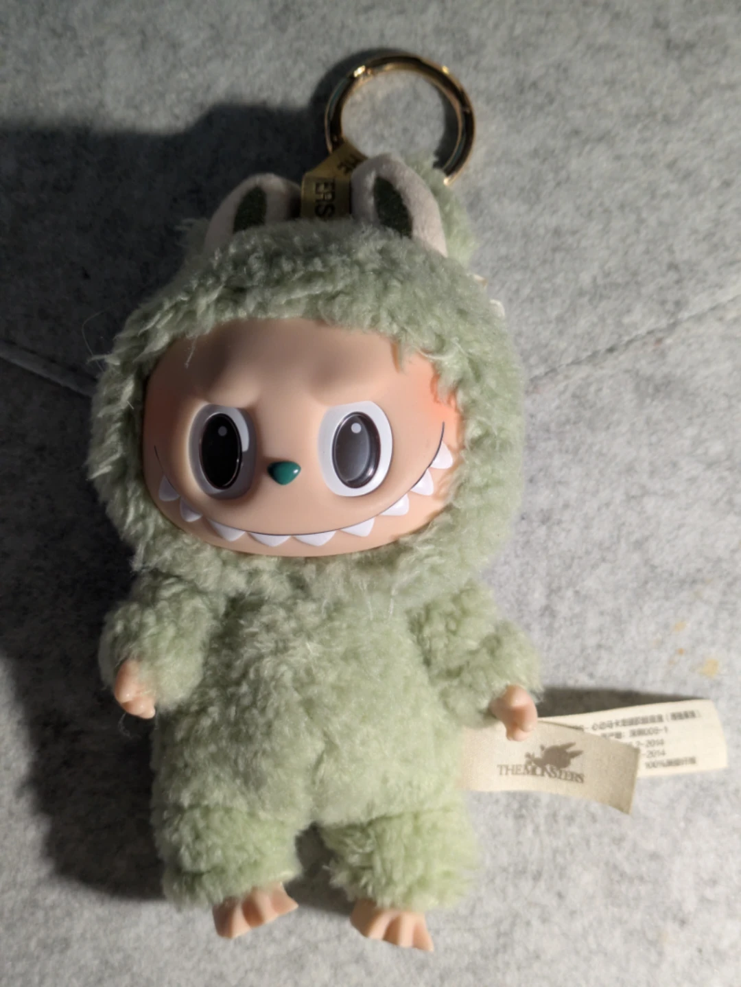 LABUBU THE MONSTERS Exciting Macaron Vinyl Face - Green Grape