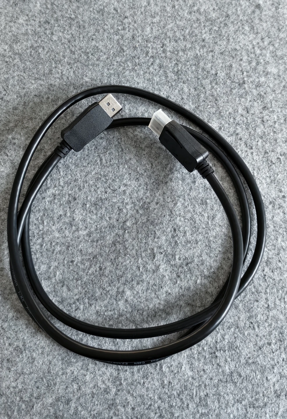 Black DisplayPort Cable (5ft)