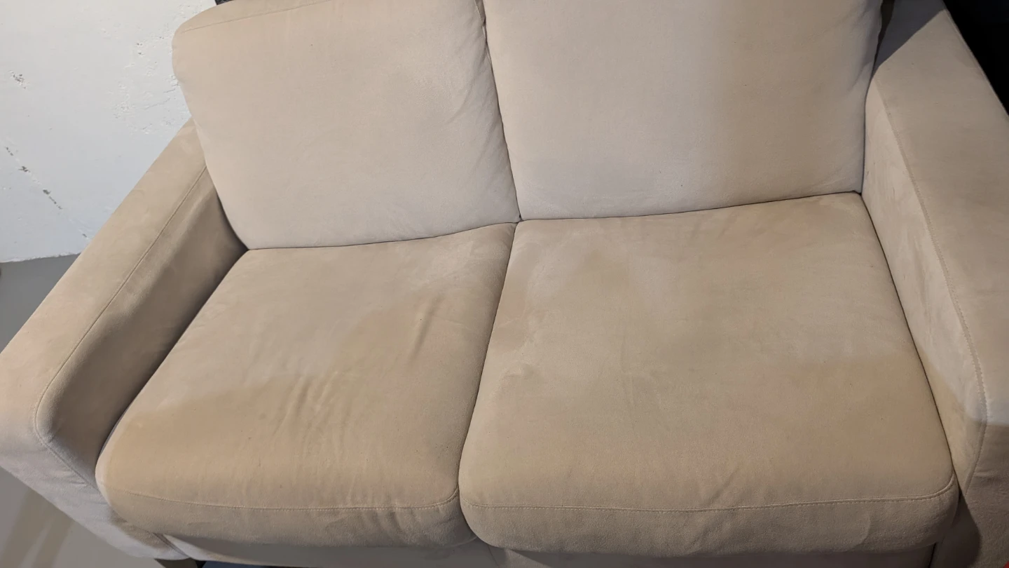 Beige Loveseat Sofa
