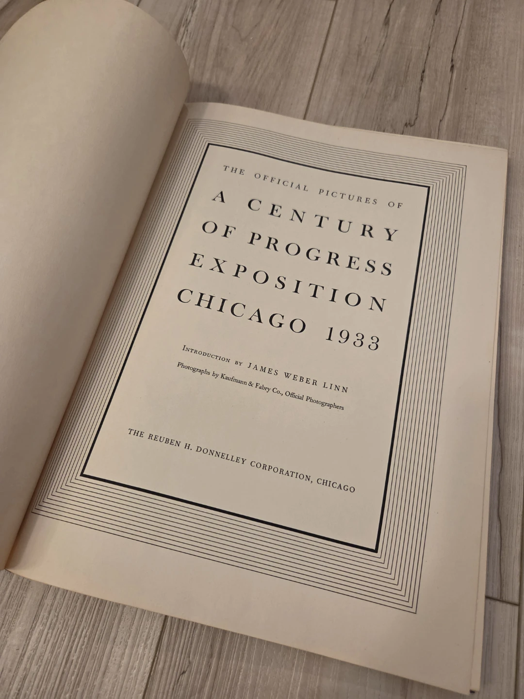 A Century of Progress Exposition Chicago 1933 Book - photo 2