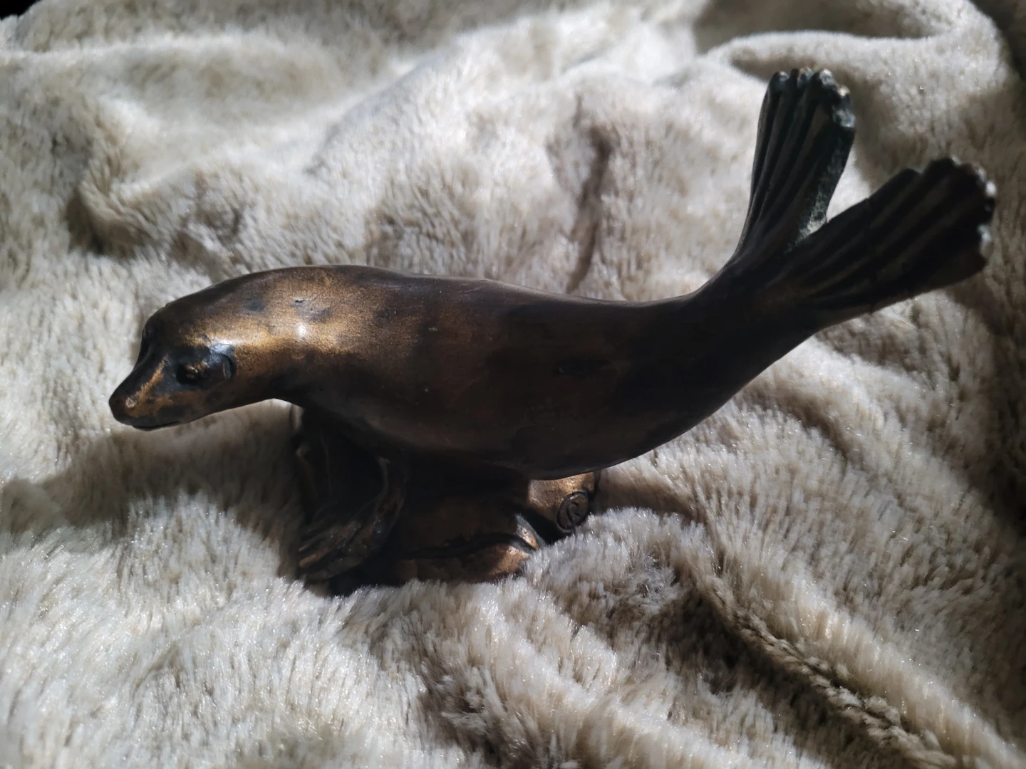 Bronze Seal Figurine