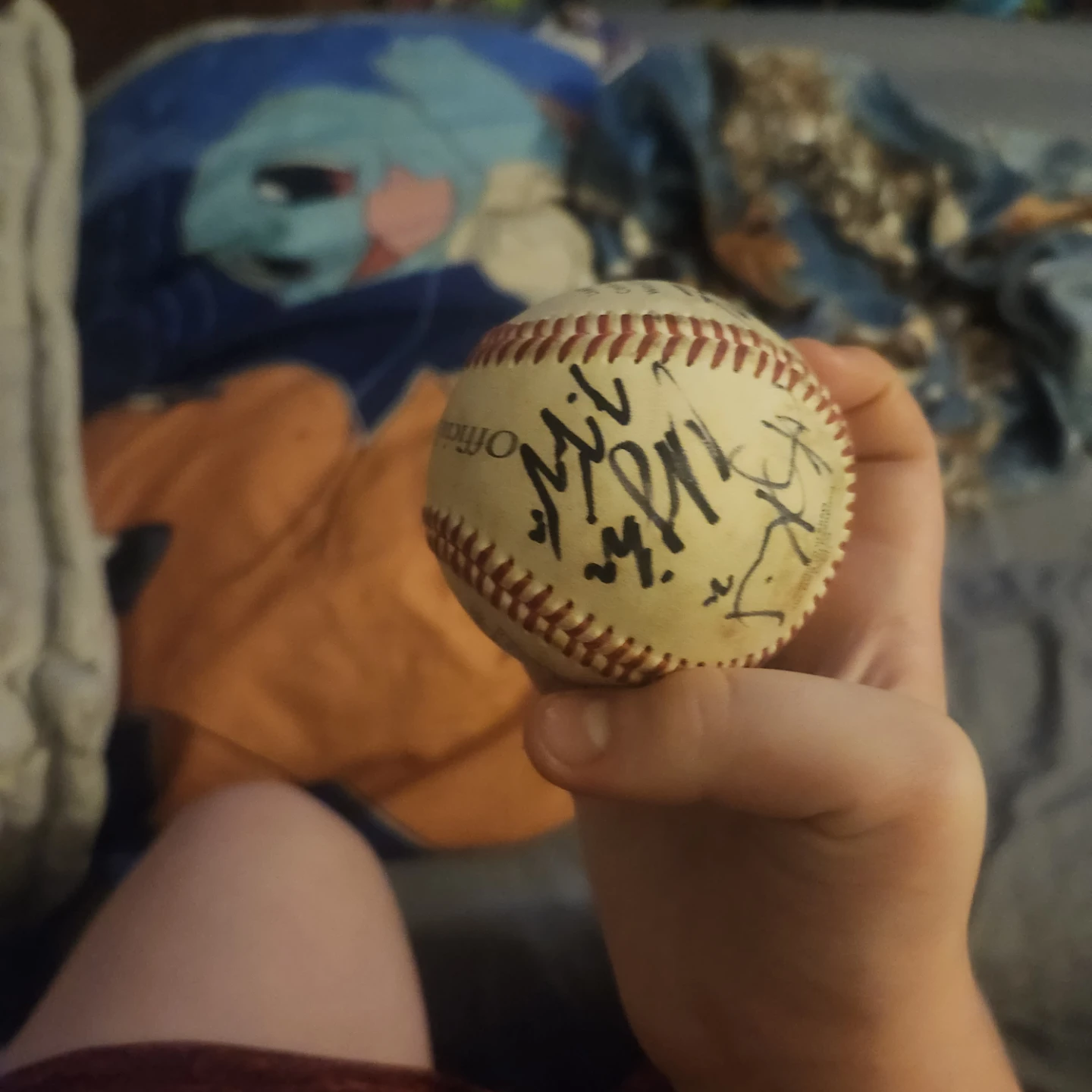 Signed Baseball (white socks) - photo 2