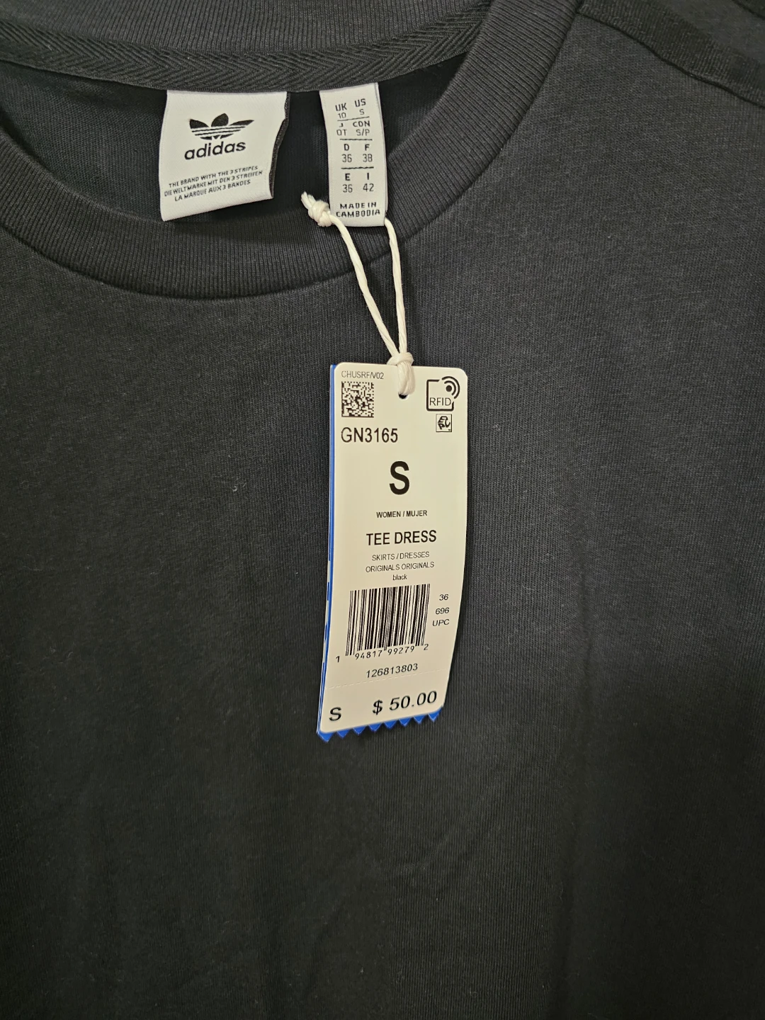 Adidas Women's Tee Dress - Black - photo 4