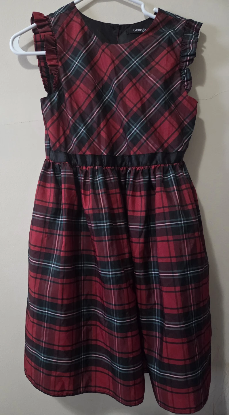 George Plaid Dress