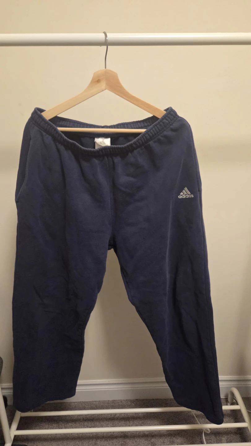 Adidas Navy Blue Sweatpants Size L