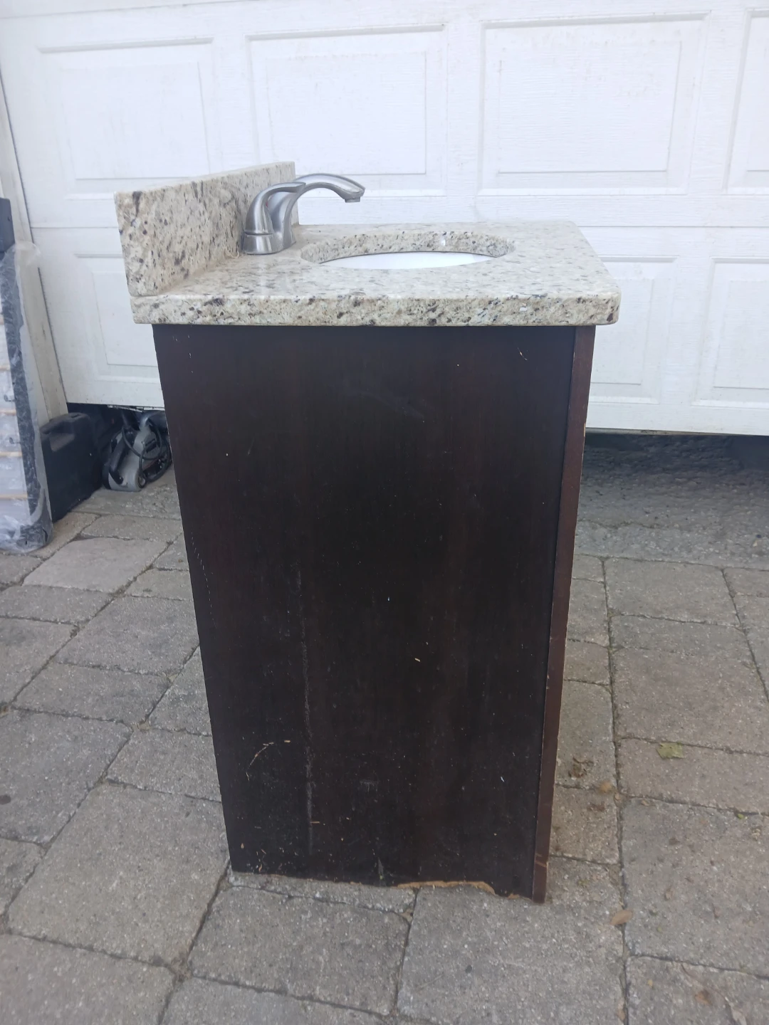 Bathroom Vanity with Granite Top and Sink - photo 5