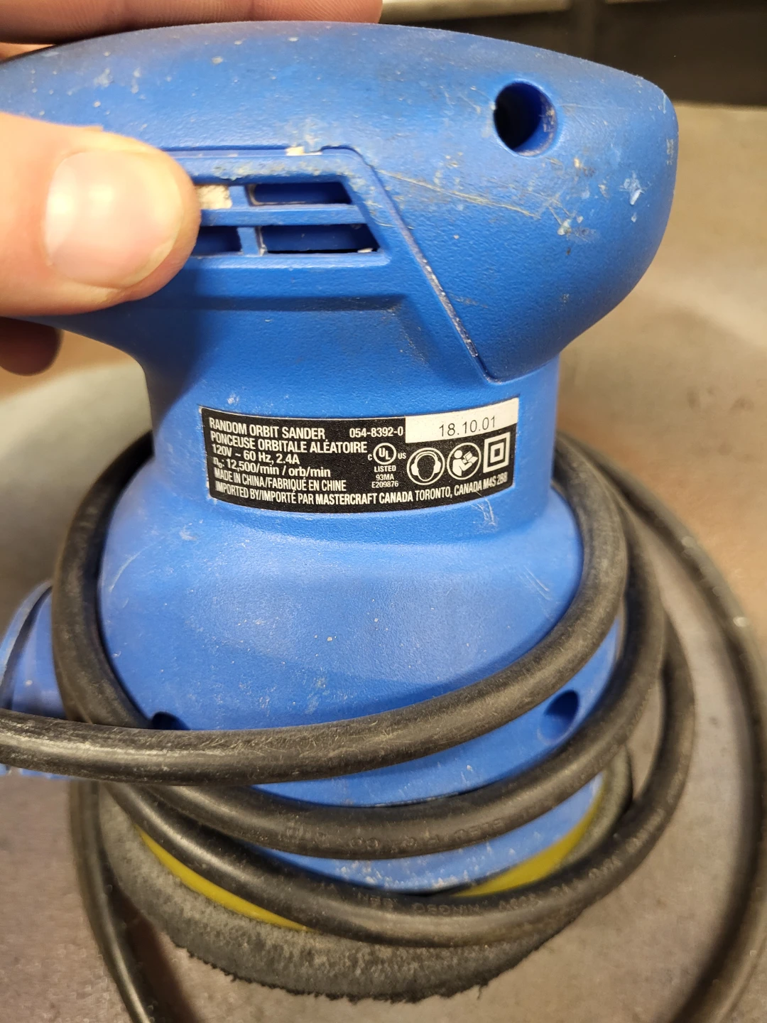 Mastercraft Random Orbit Sander Tool - photo 3