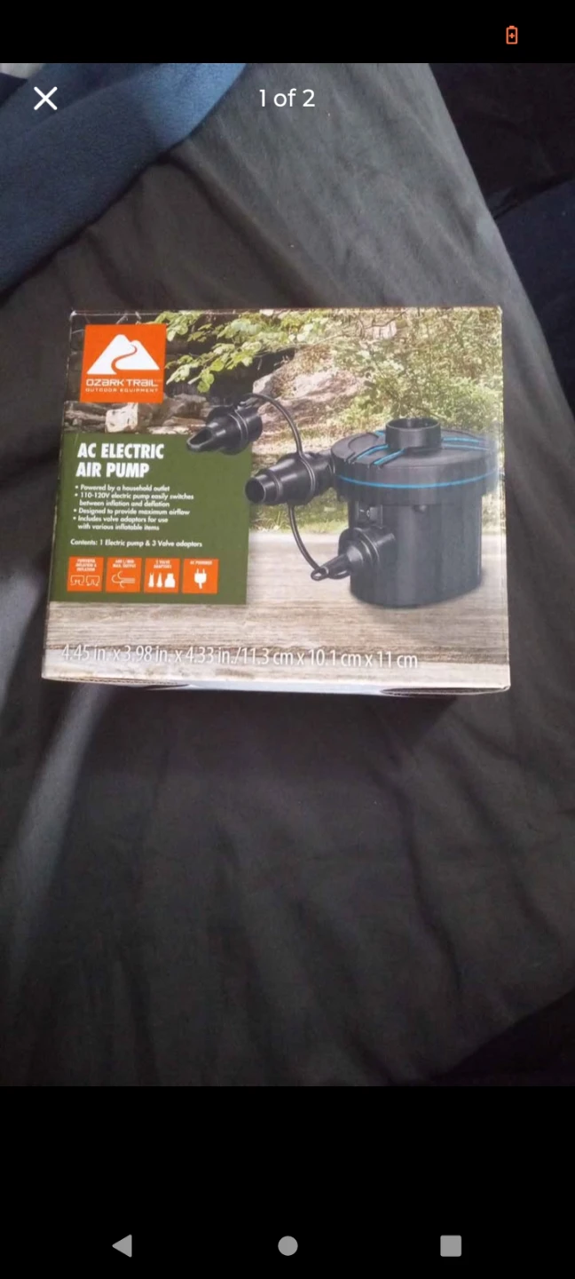 Ozark Trail AC Electric Air Pump