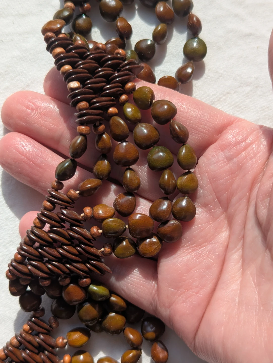 Handmade Seed Necklace - photo 2