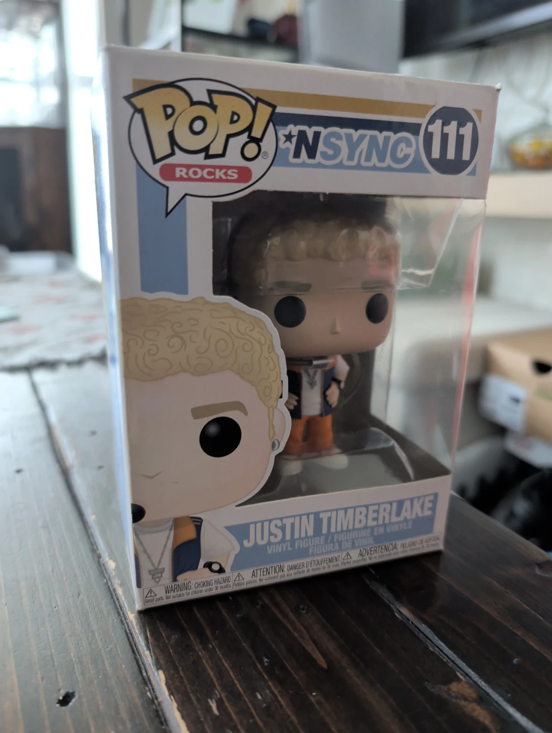 Funko Pop! Rocks NSYNC Justin Timberlake #111 Vinyl Figure
