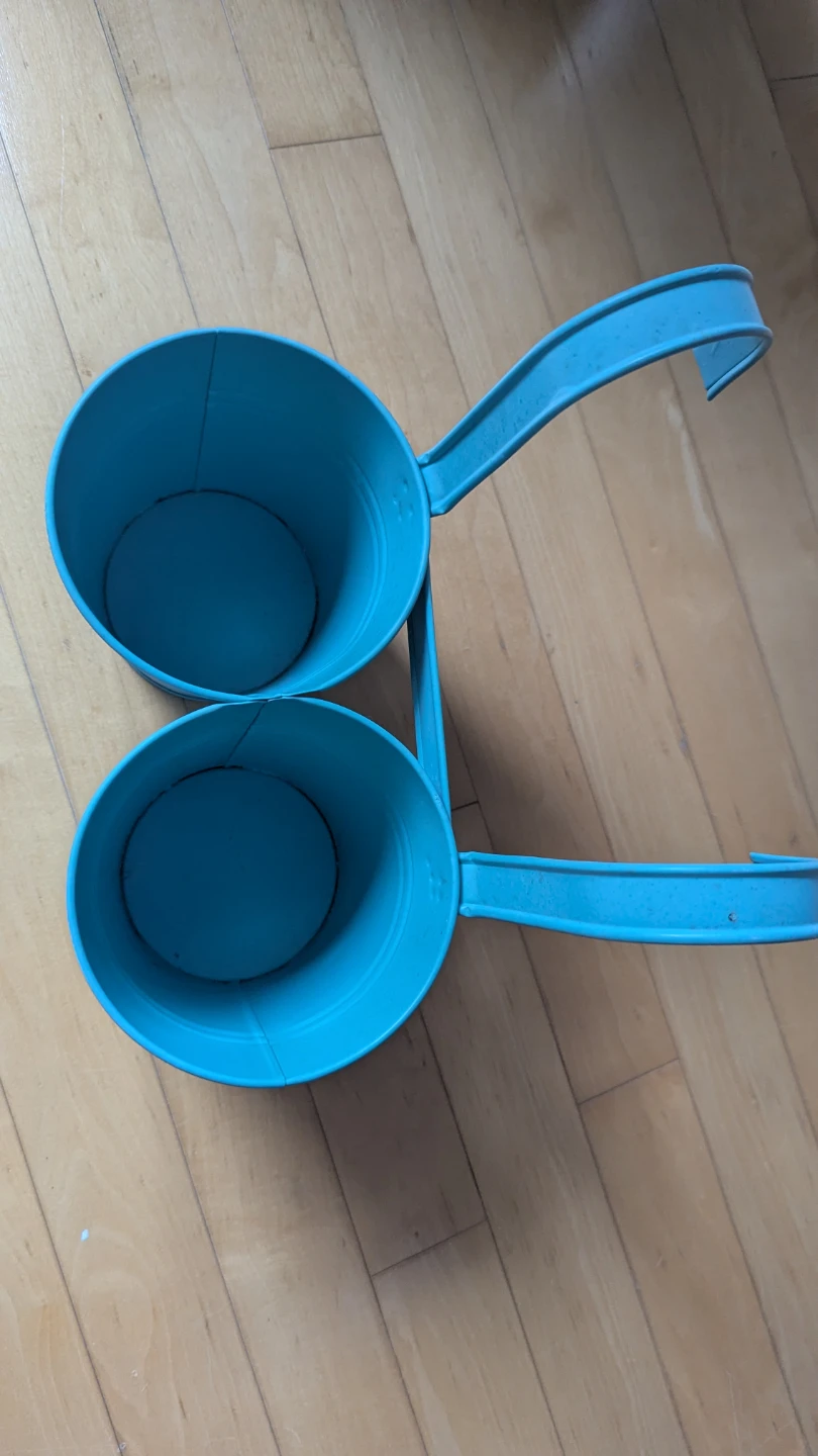 Double Hanging Planter Pots - photo 2
