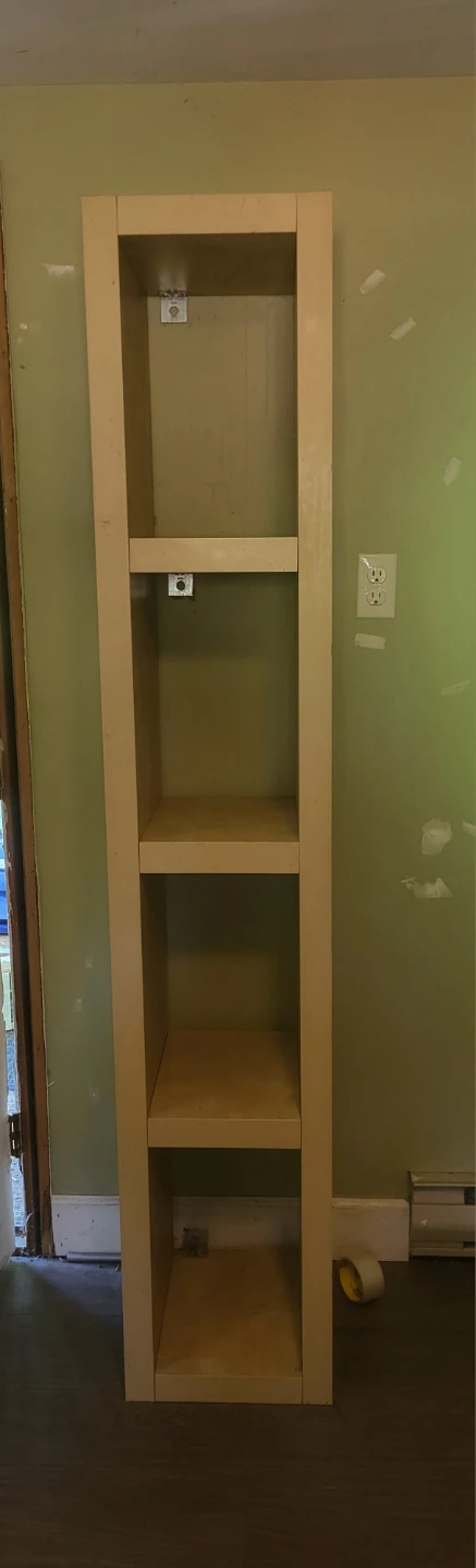 Wooden Bookshelf