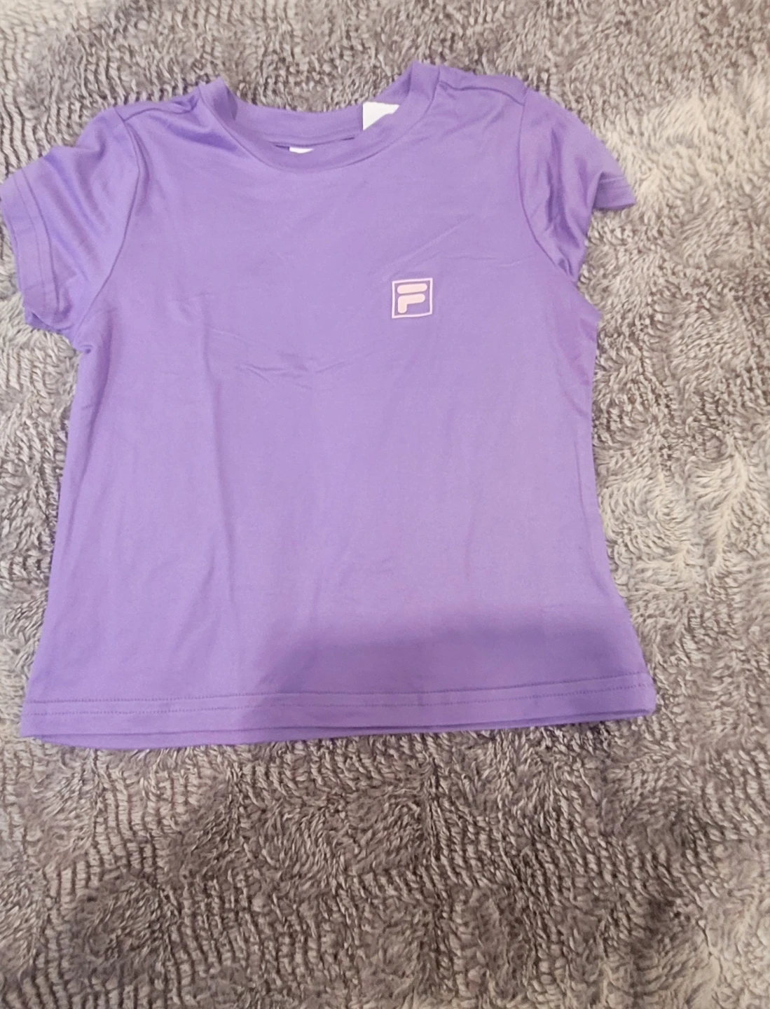 3 Fila T-Shirts - Purple, Pink, Light Blue - photo 2