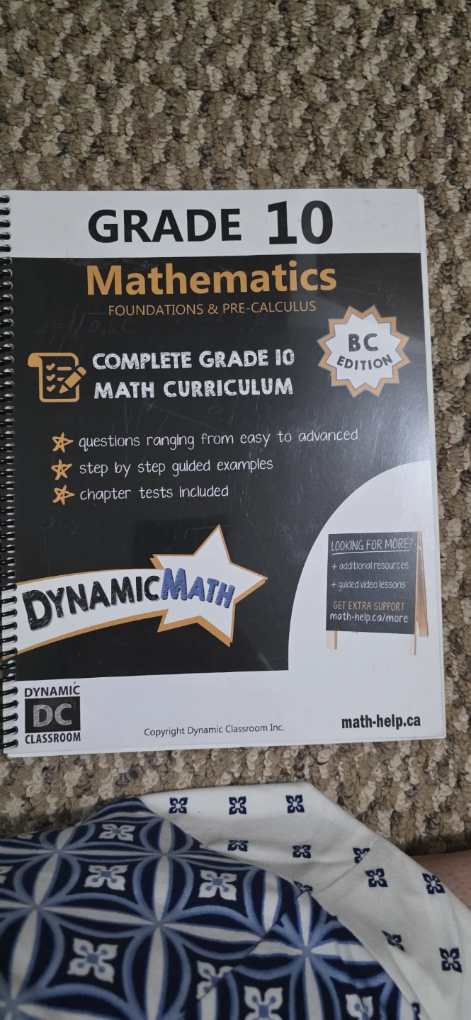 Grade 9 and 10 Mathematics Foundations & Pre-Calculus Textbook - photo 3