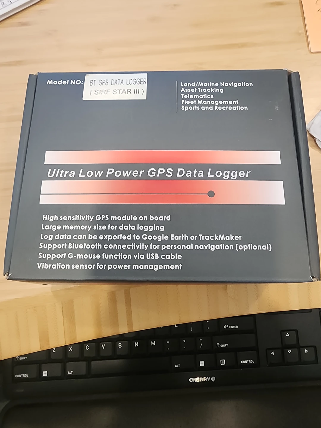 BT GPS Data Logger (SIRF STAR III)
