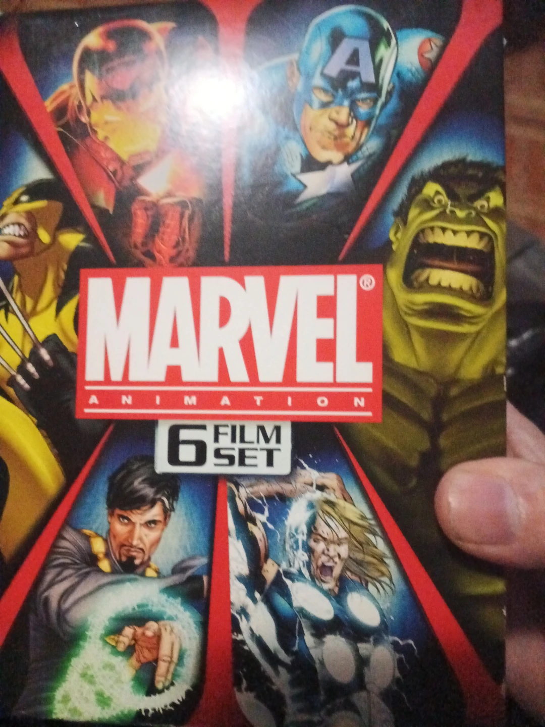 Marvel Animation 6 Film Set DVD