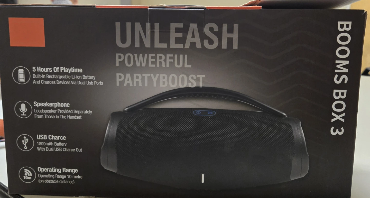 BOOMS BOX 3 Wireless Speaker - photo 2