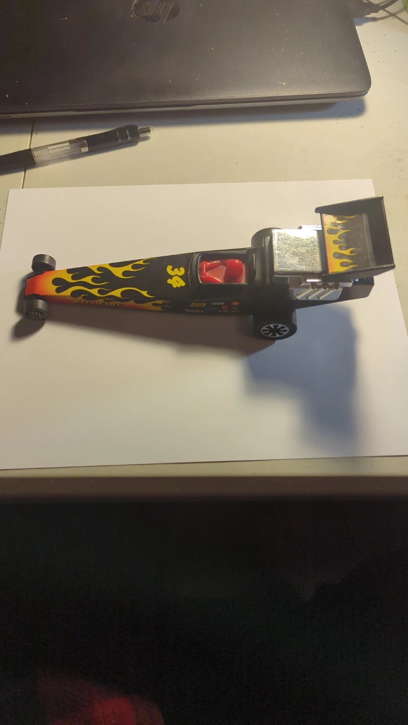 Vintage Tonka Wildfire Drag Racer Toy