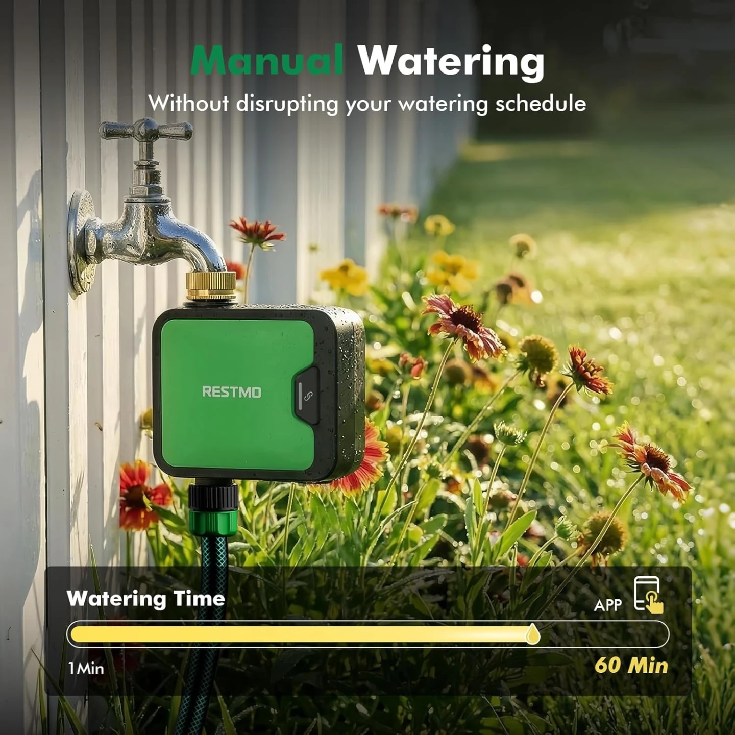 RESTMO Smart WiFi Water Timer - photo 3