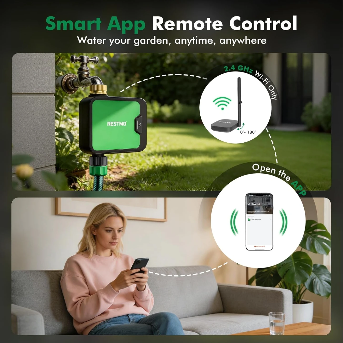 RESTMO Smart WiFi Water Timer - photo 4