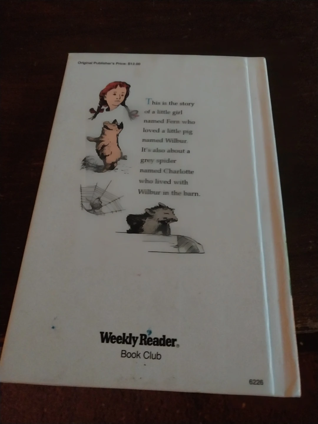Charlotte's Web by E.B. White Hardcover Book - photo 2