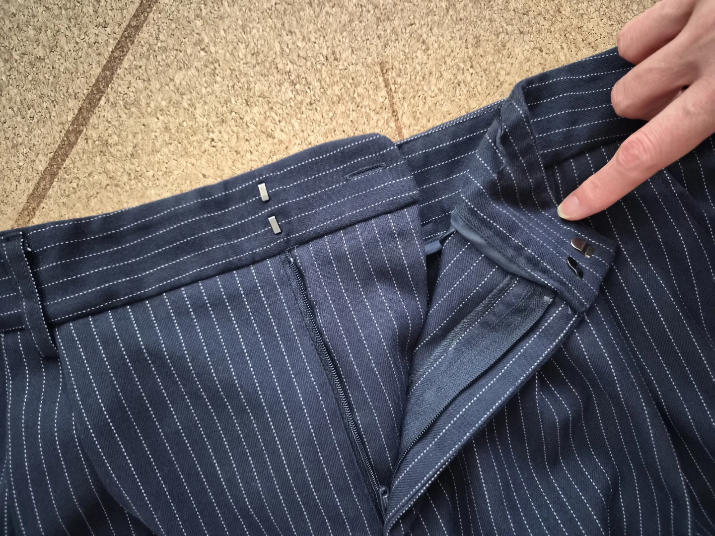 Pinstripe Vest and Pants Set size L/XL - photo 2