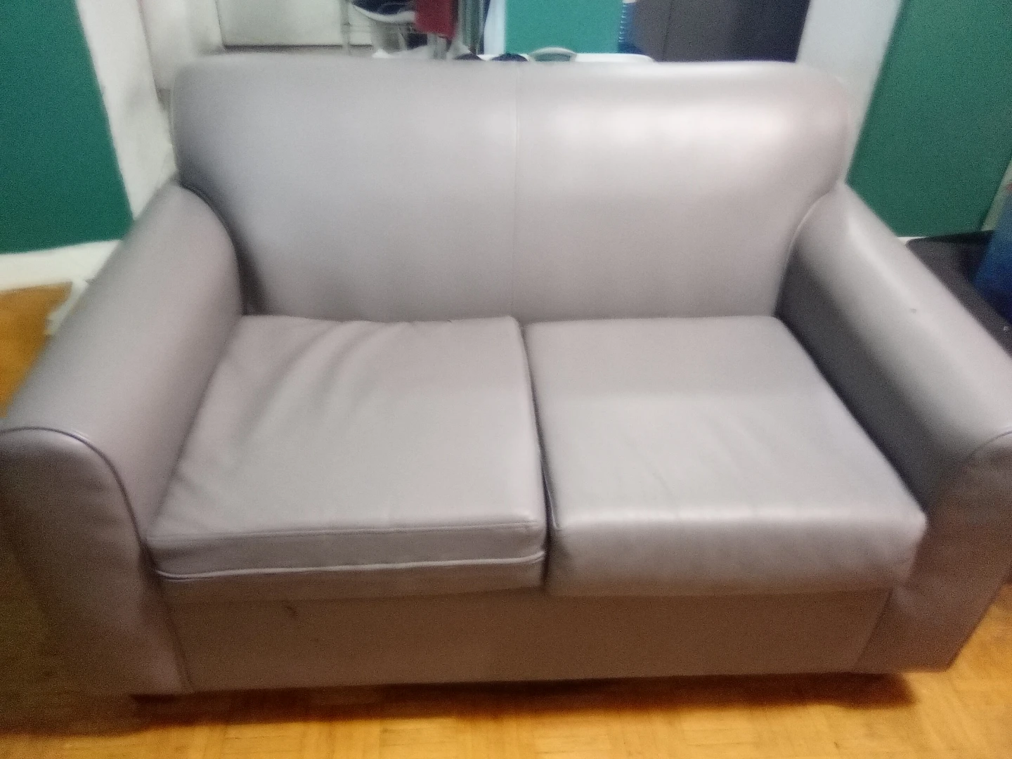 Grey Loveseat Sofa