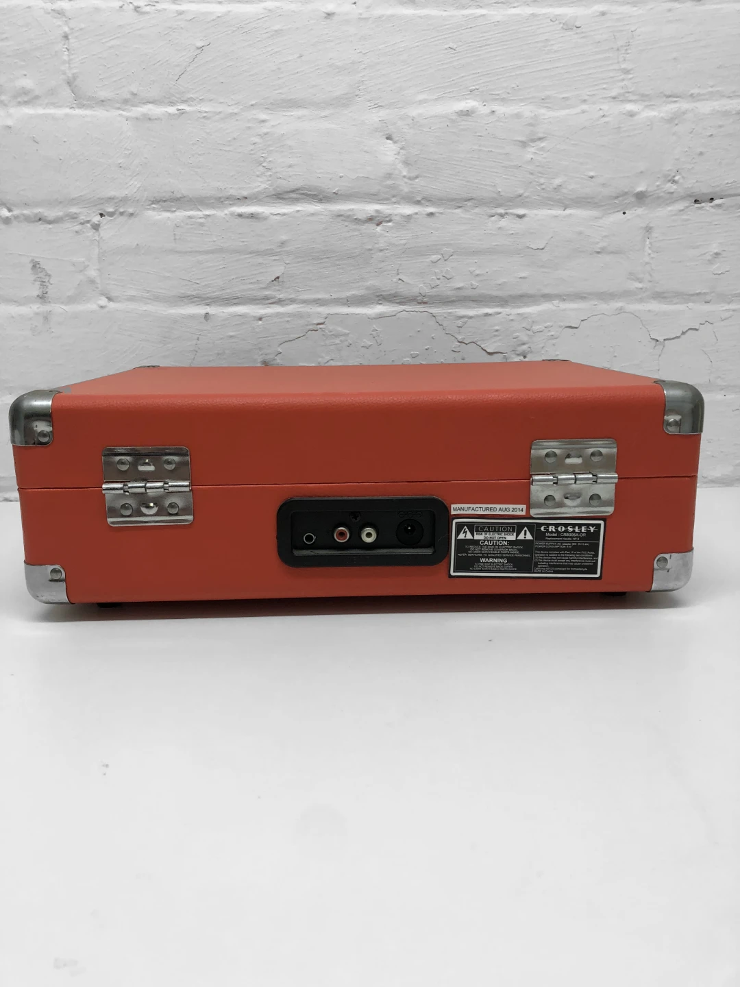Crosley Portable Turntable Record Player Red - photo 3