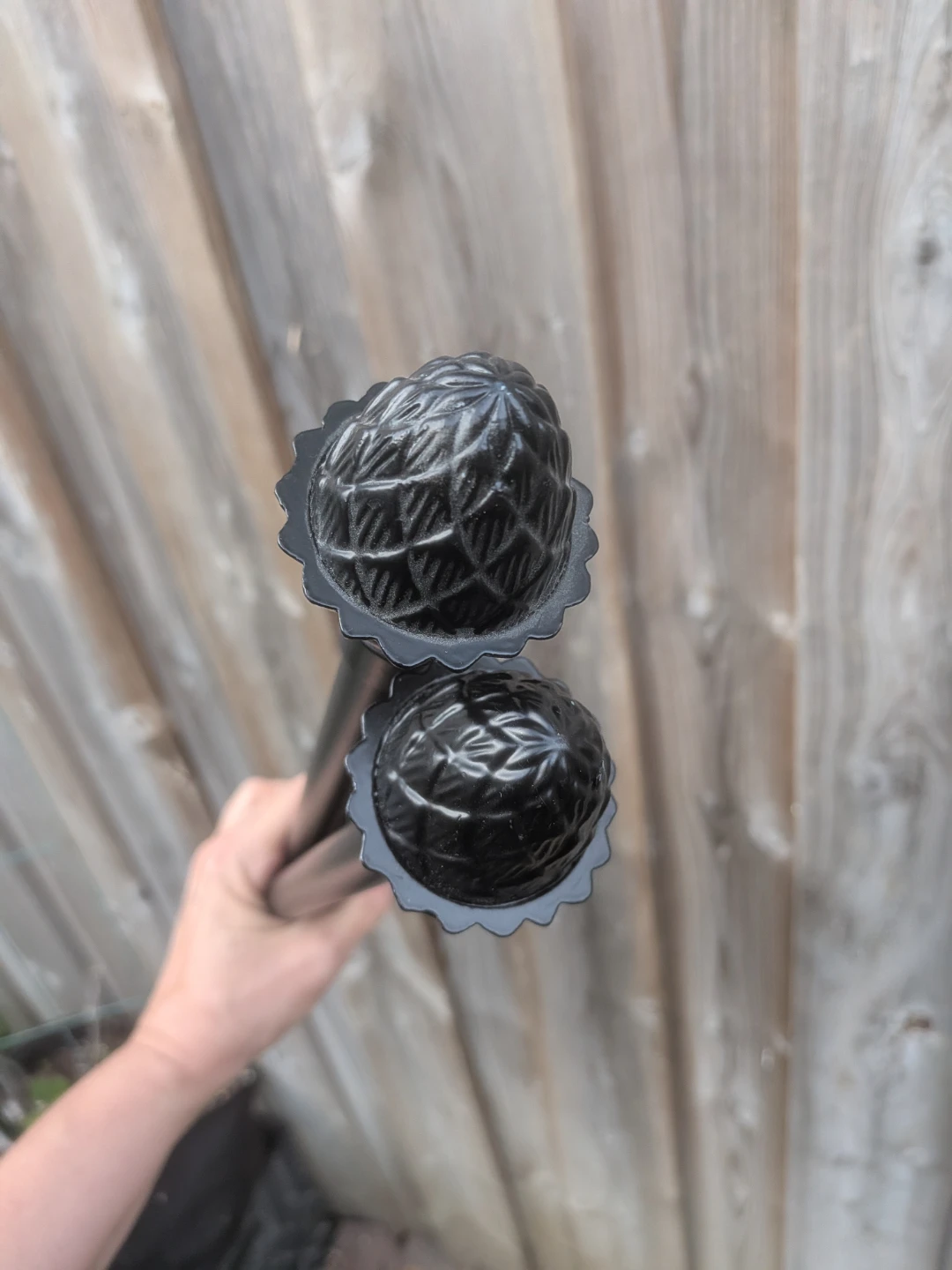 Black Decorative adjustable Curtain Rod - photo 3