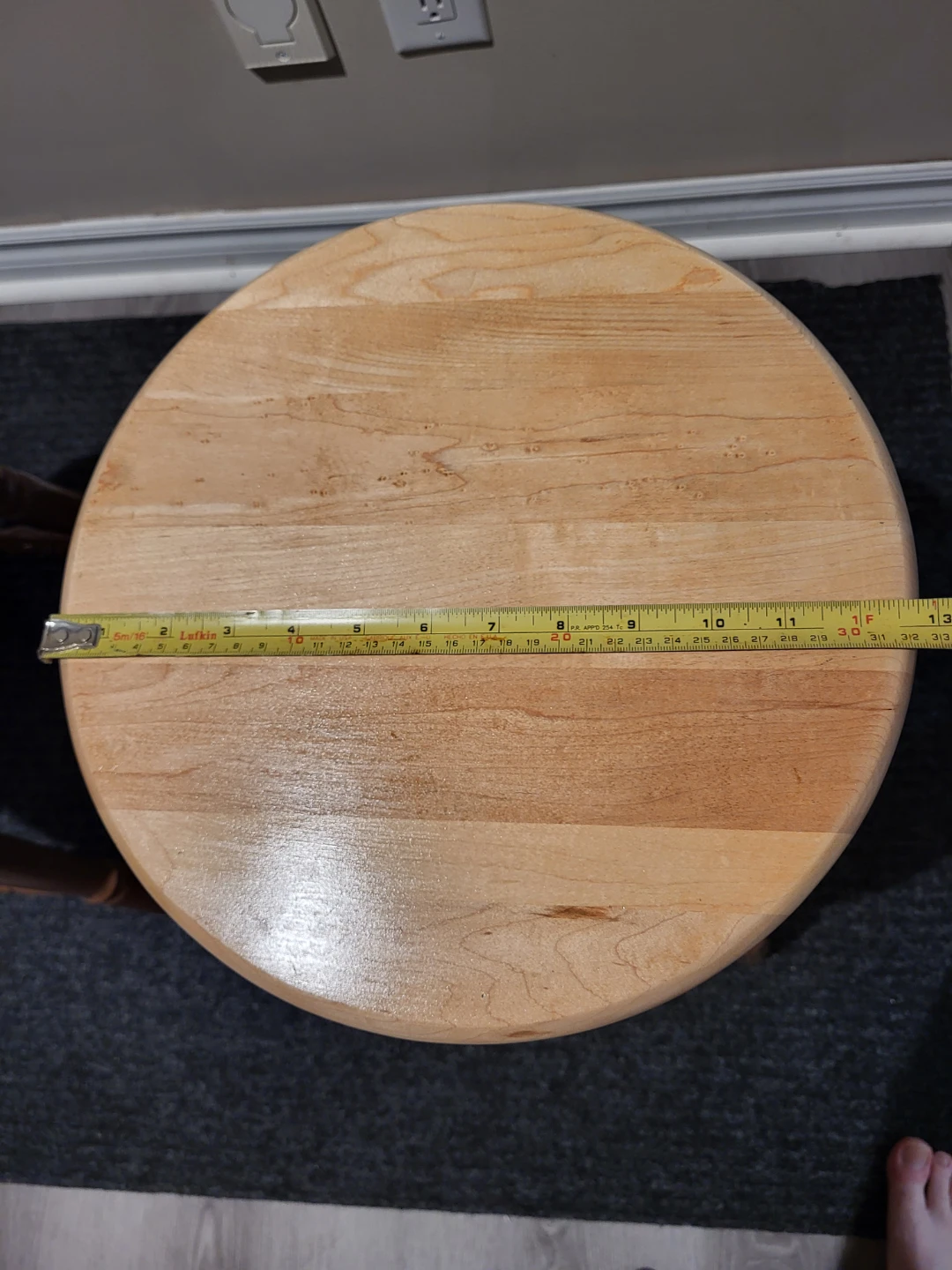 Set of 2 Wooden Bar Stools - photo 5