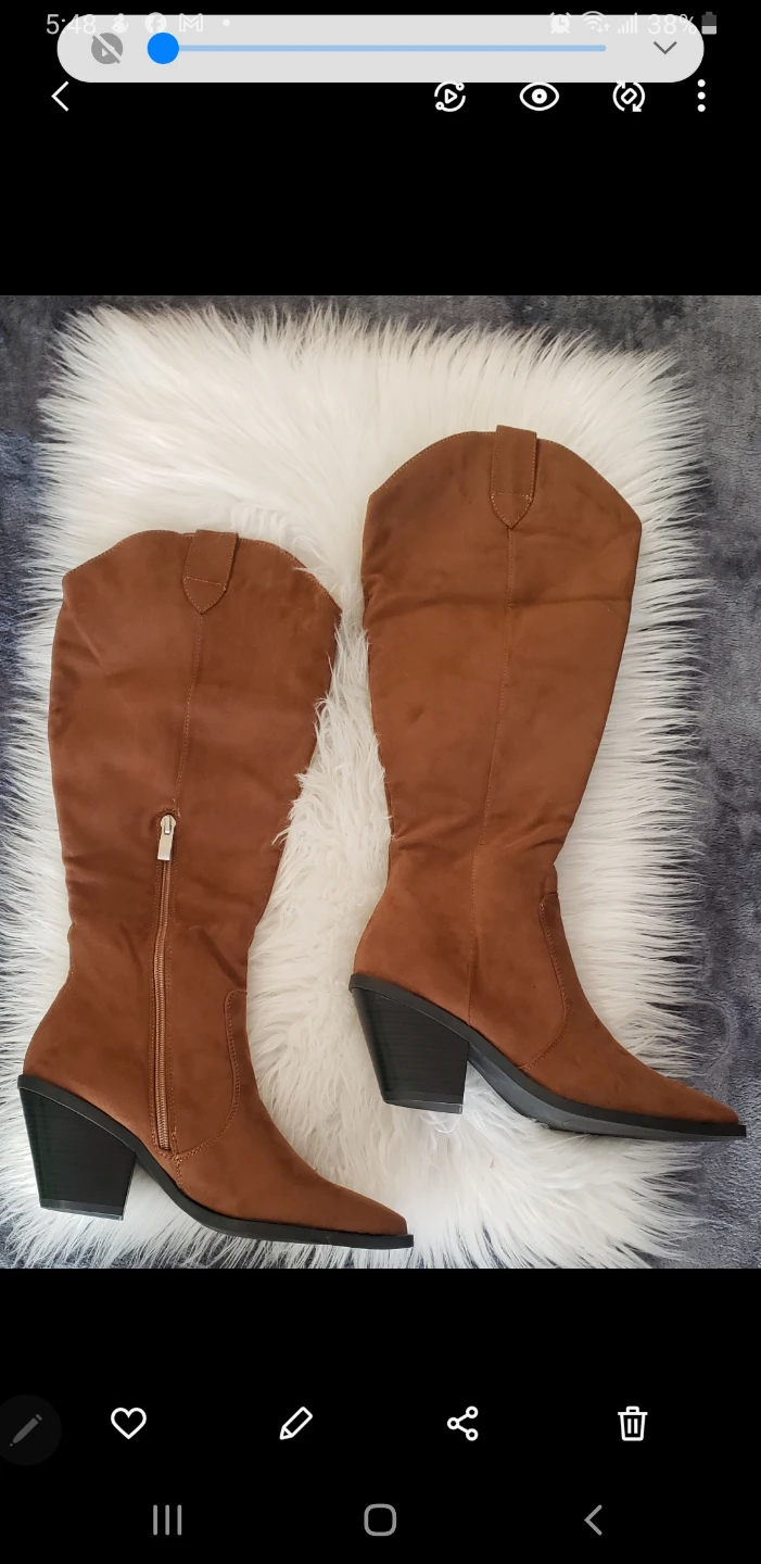 Brand new Women's  Cowgirl  Boots Size 38  39 40 - photo 3