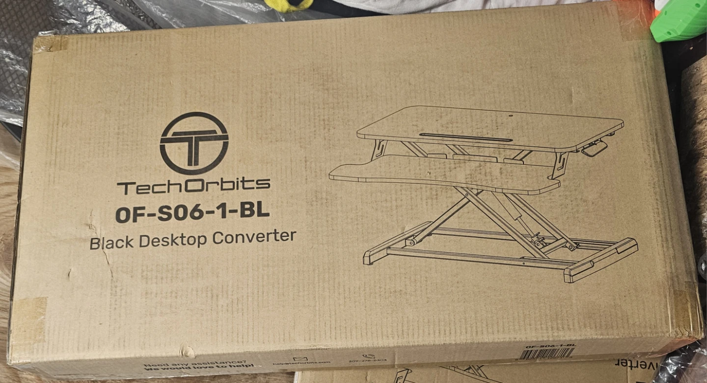 TechOrbits OF-S06-1-BL Black Desktop Converter