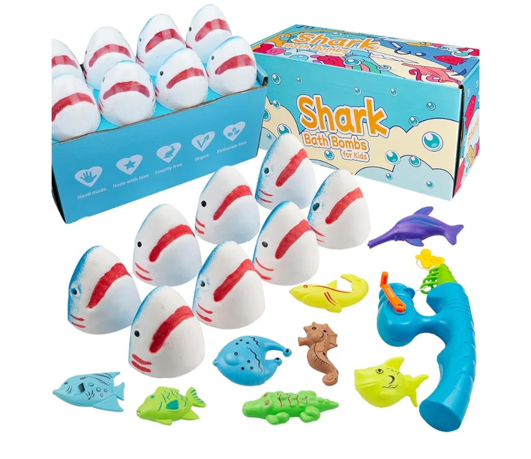 Shark Bath Bombs For Kids