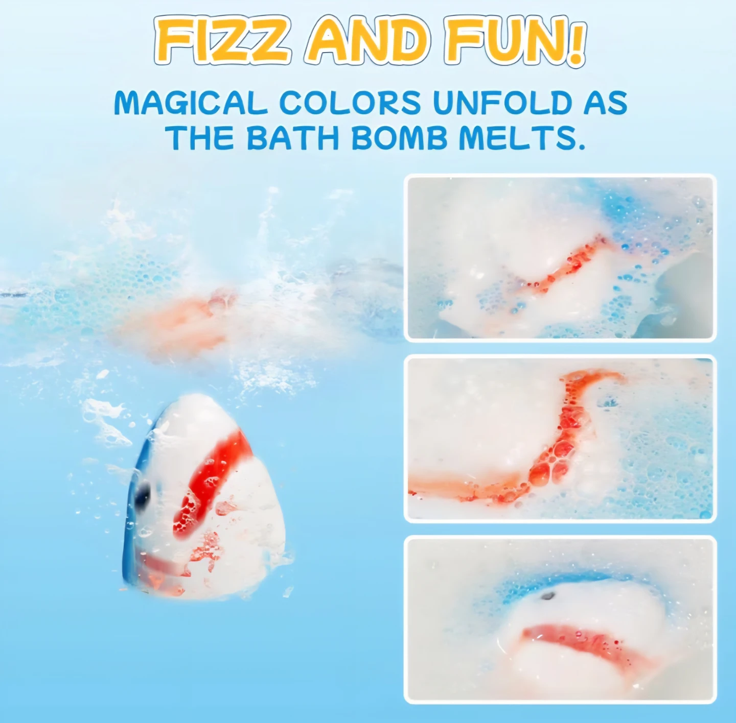 Shark Bath Bombs For Kids - photo 5