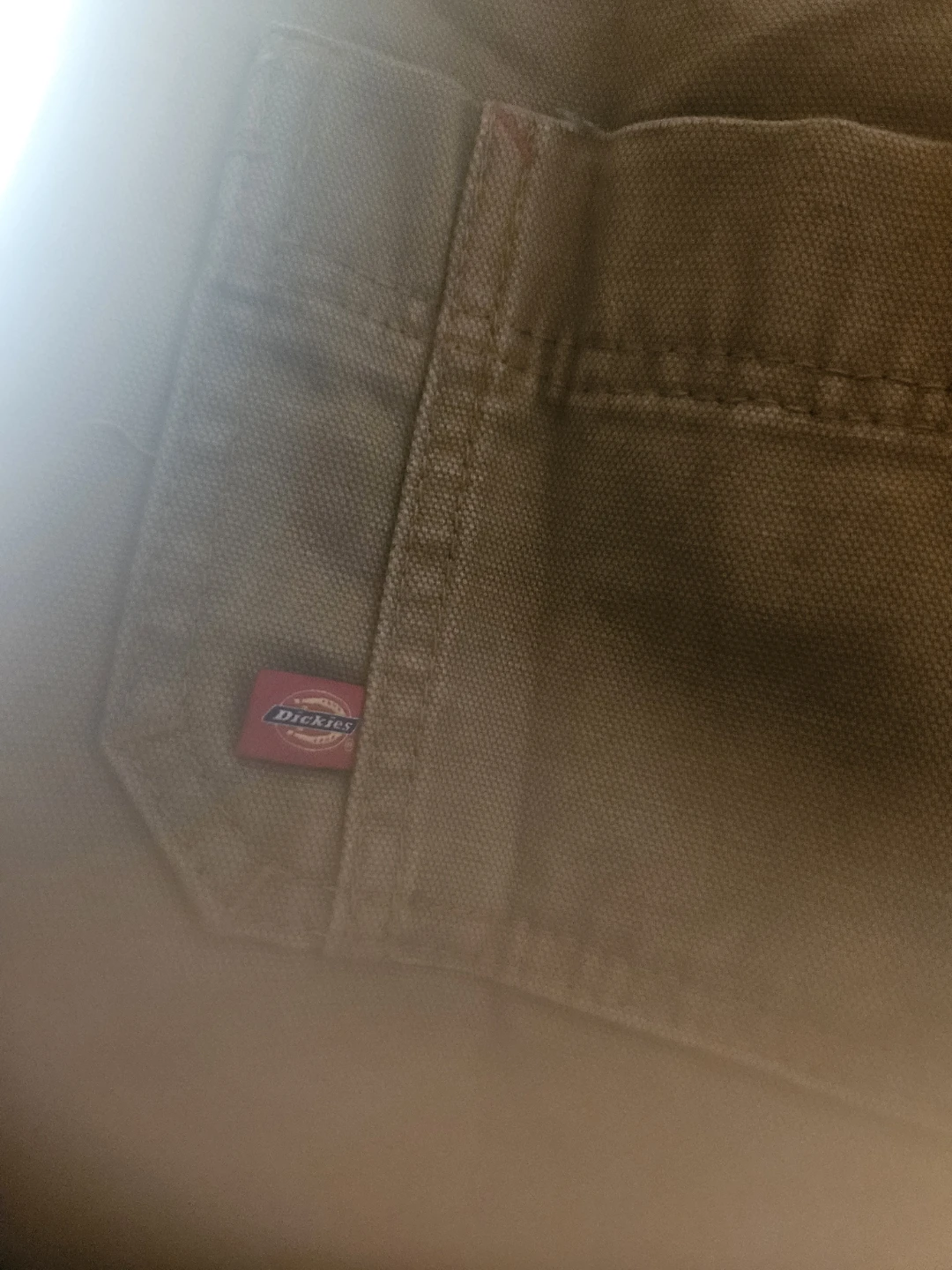 Dickies Brown Canvas Bib Overalls