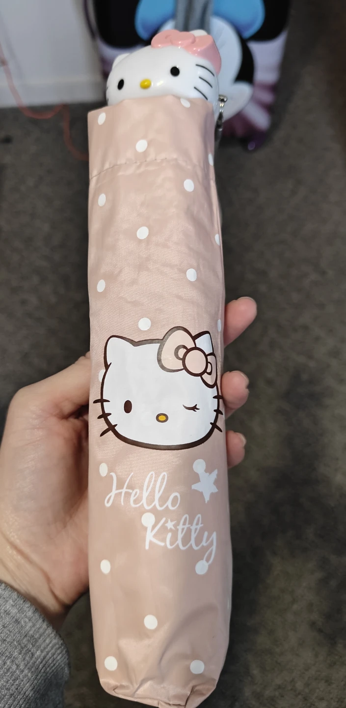 Hello Kitty Pink Polka Dot Umbrella - photo 2