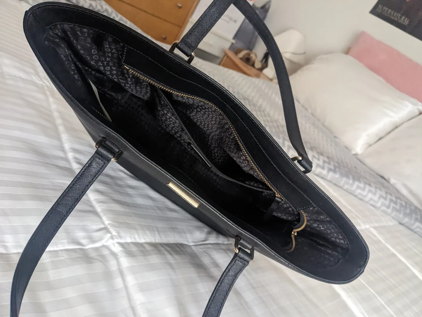 Kate Spade Black Leather Tote Bag - photo 4