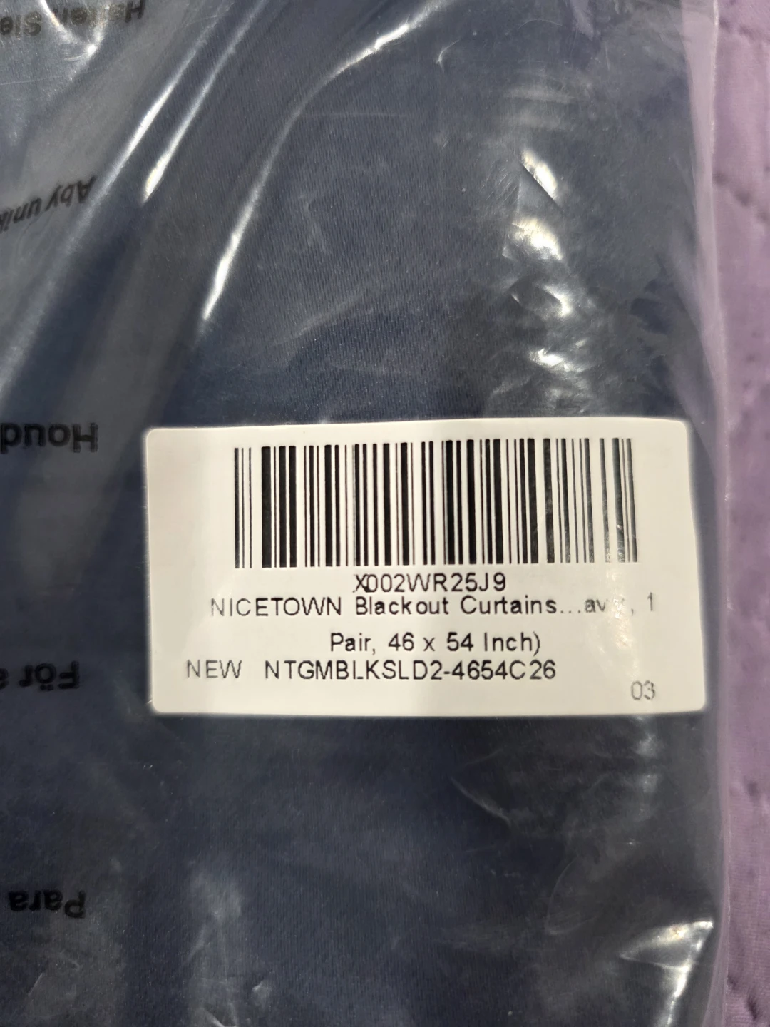 NICETOWN Blackout Curtains - 46x54 Inch Pair - photo 2