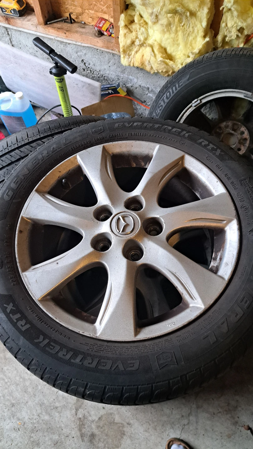 Tires with Rims 205/55 R16