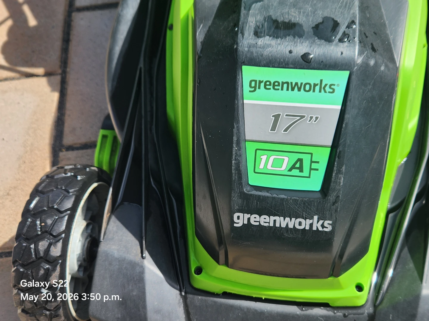 Greenworks 17" Electric Lawn Mower - photo 4