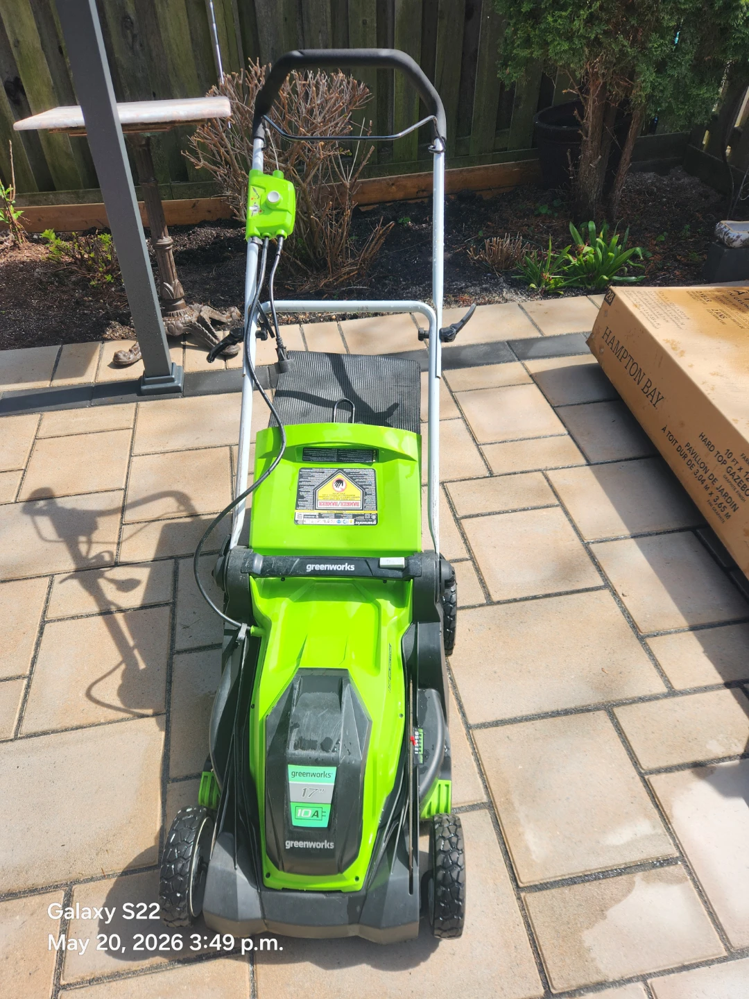 Greenworks 17" Electric Lawn Mower - photo 5