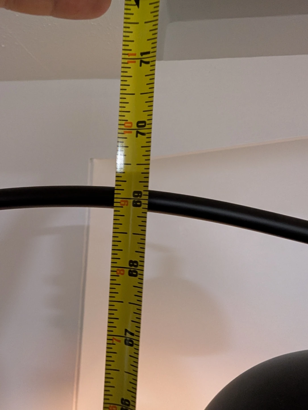Black Arc Floor Lamp - photo 4