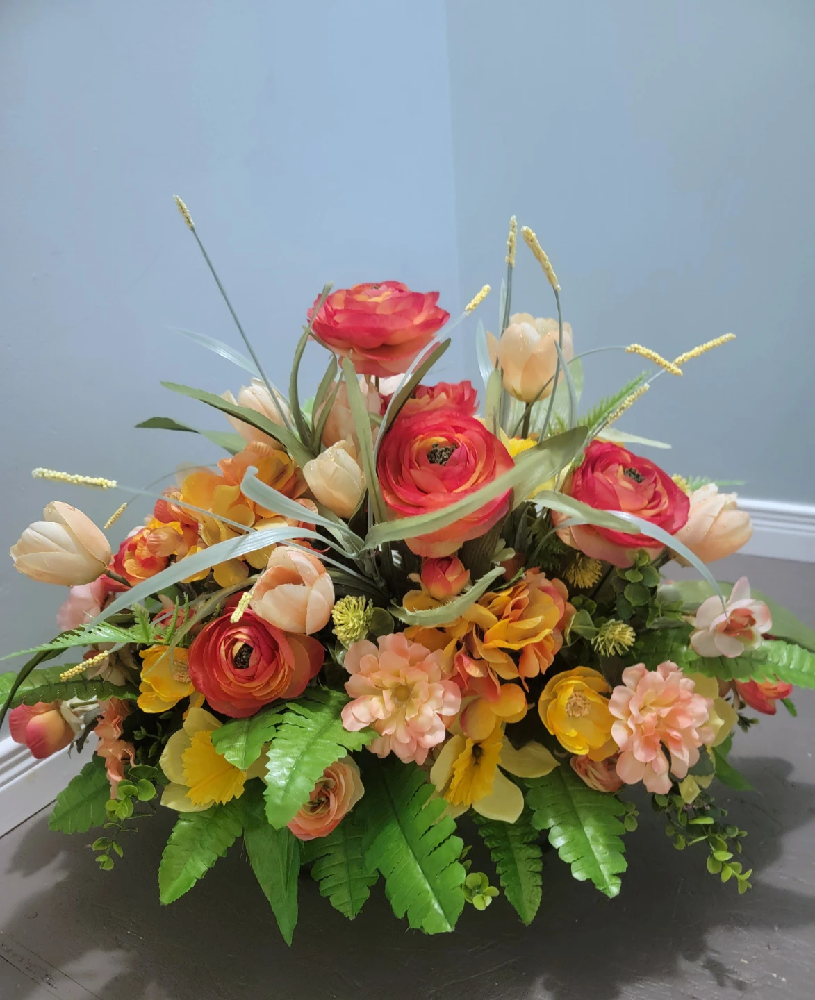Artificial Flower saddle