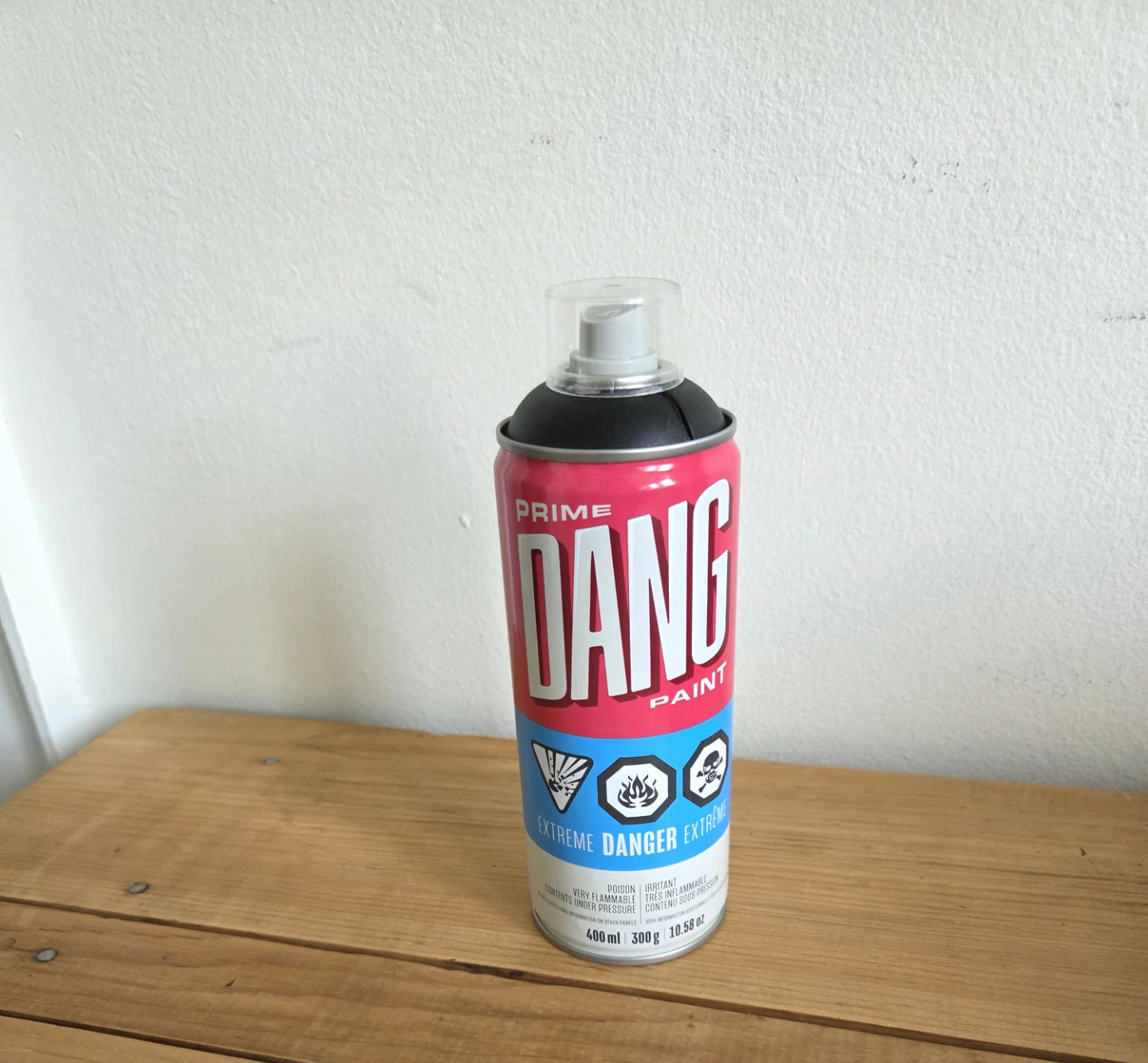 DANG Prime Matte/Flat Black Spray Paint Can - 400ml