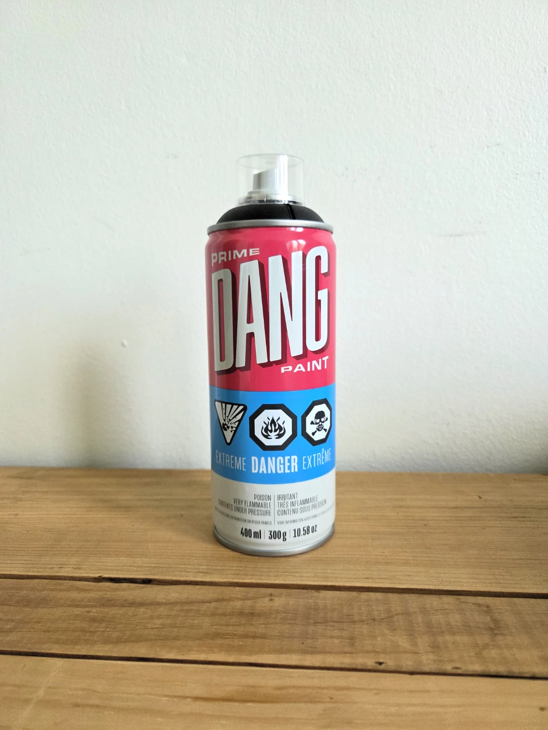 DANG Prime Matte/Flat Black Spray Paint Can - 400ml - photo 2